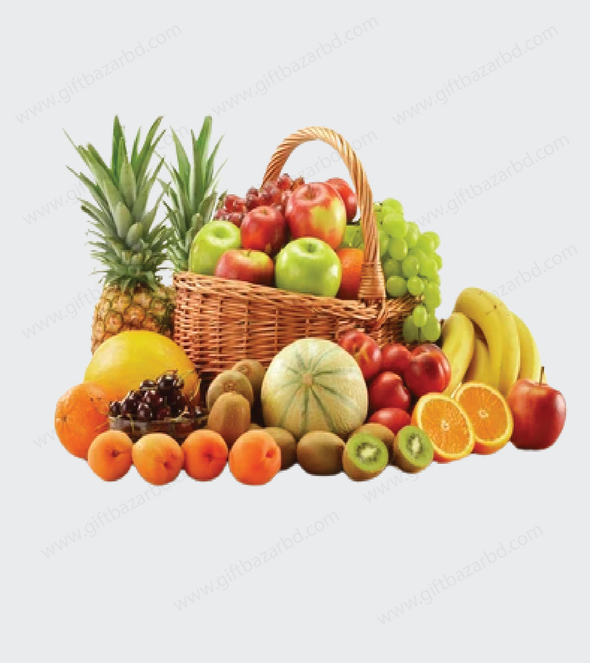 Fresh Fruits In Basket