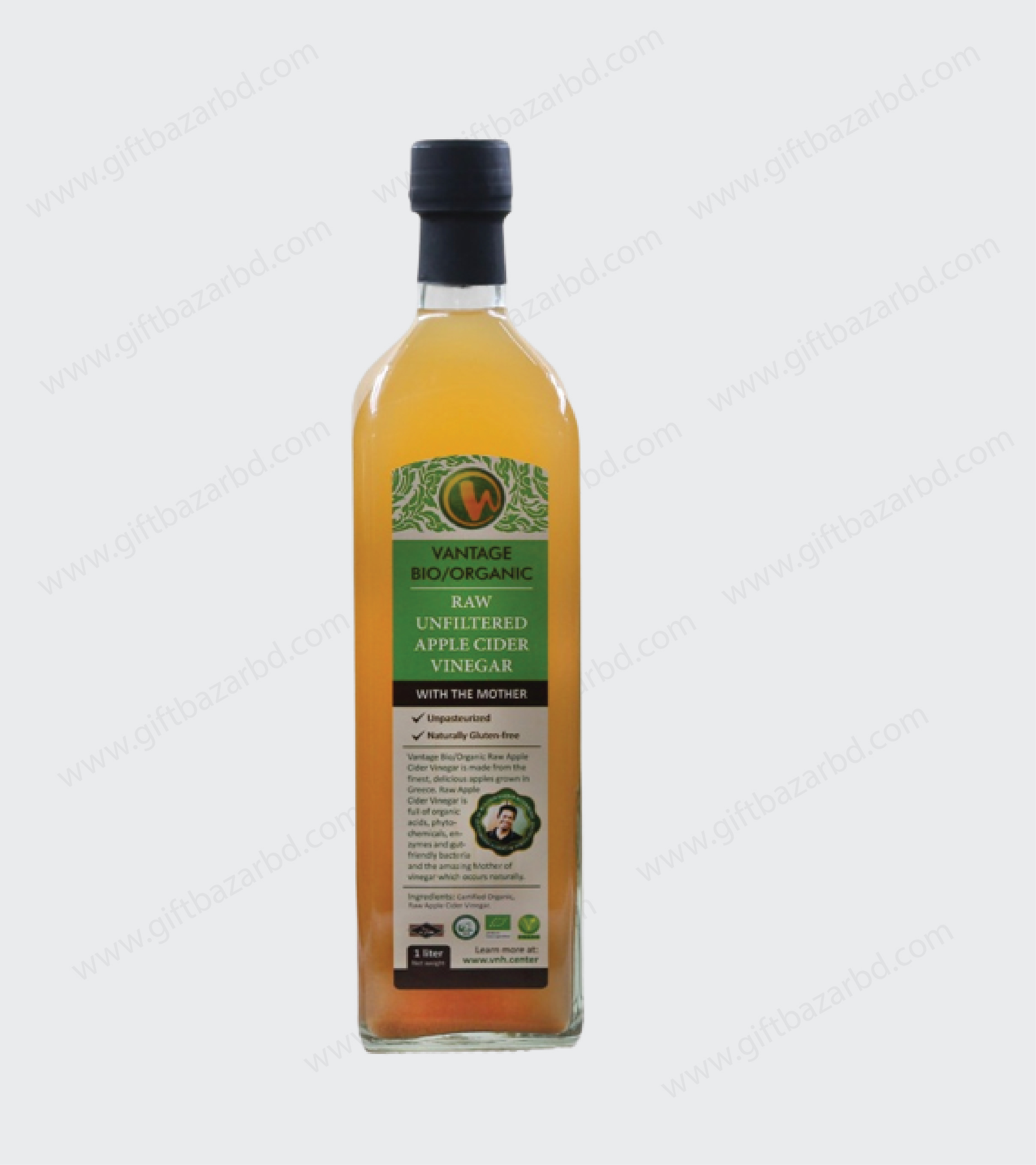 Vantage Organic Apple Cider Vinegar 1000 ml