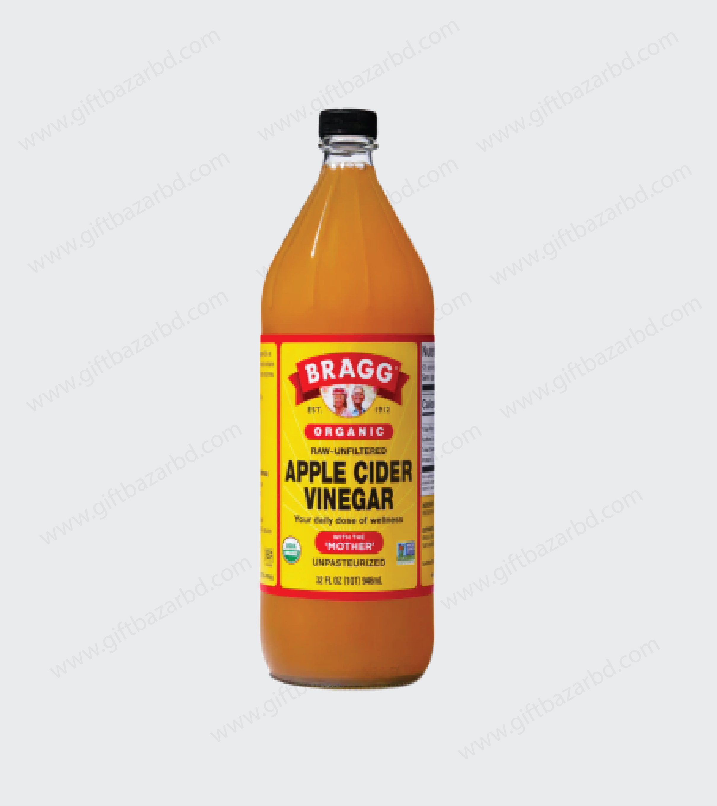 BRAGG Organic Apple Cider Vinegar 1000 ml